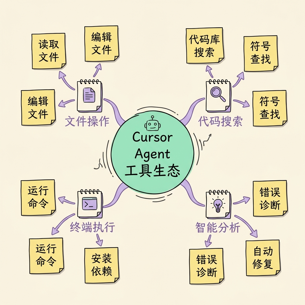 Cursor 工具生态架构:命名空间分层管理