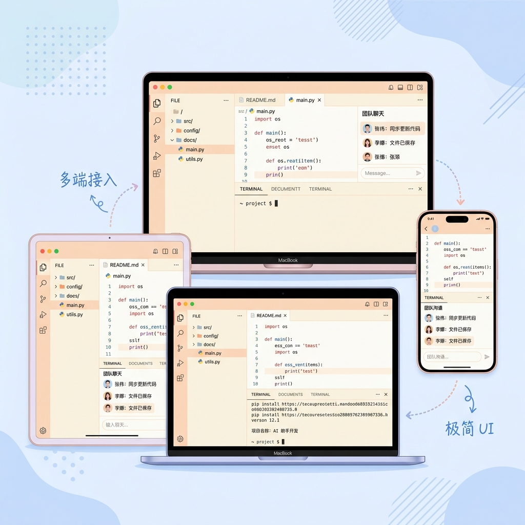 多端开发示意图