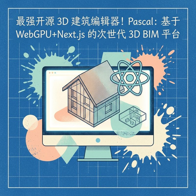 三维 BIM 编辑器的下一代架构：React 19 + Next.js 16 + WebGPU 渲染器与 Zustand 离线状态协同实战