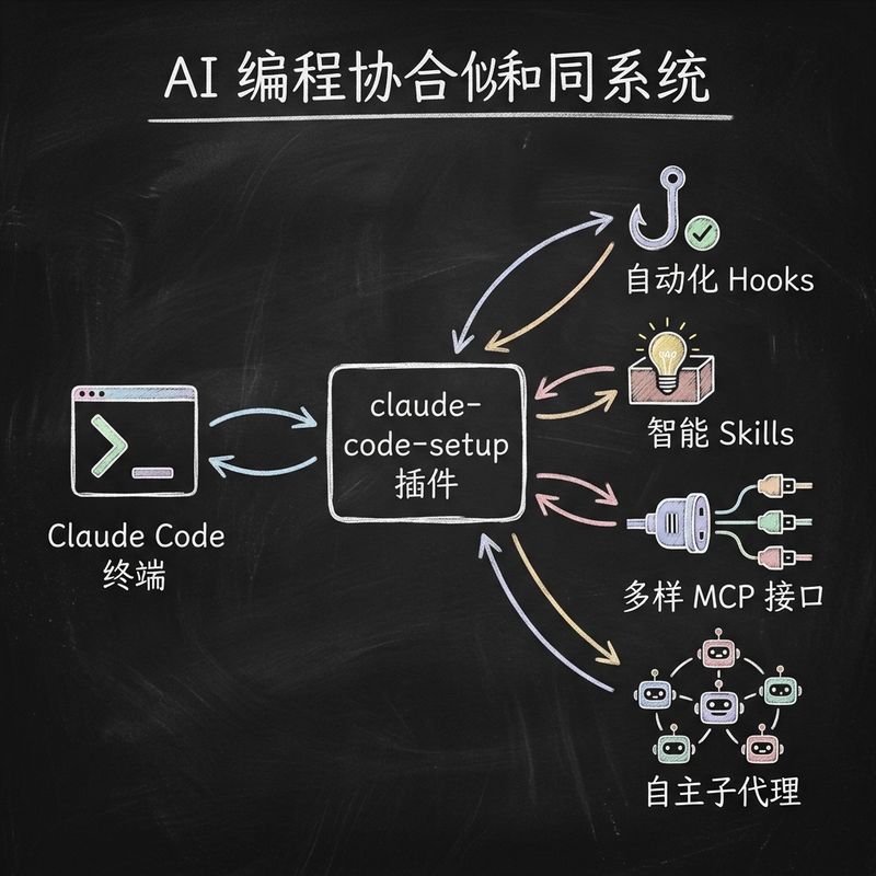 AI 编程协作拓扑板书