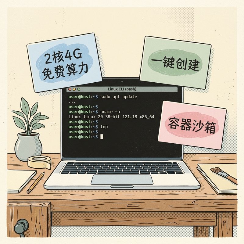 还在买学生机？这个免费 2核4G 科研云服务器，一账号薅 2 台、永久不关机！