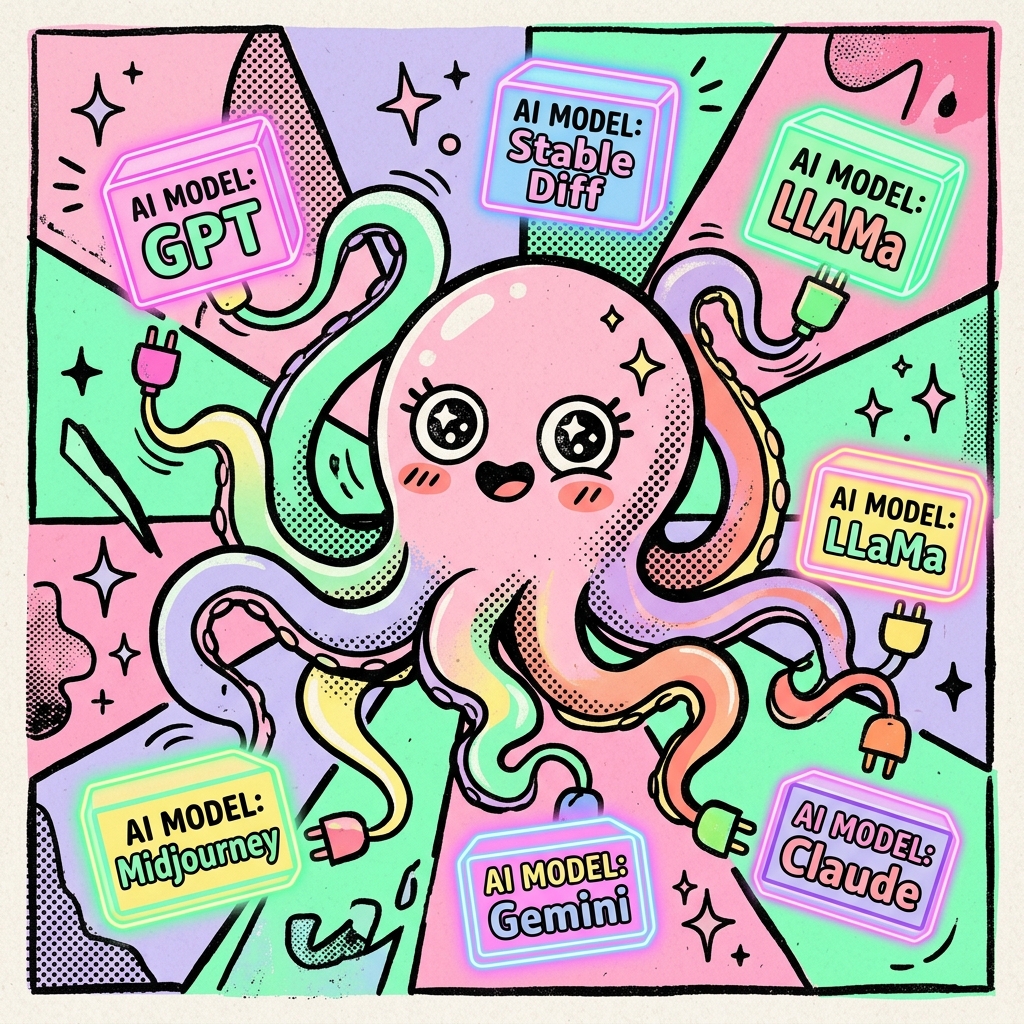 彻底解决 API 配置地狱！开源 octopus 深度实战：搭建你专属的多模态 LLM 路由与负载均衡网关