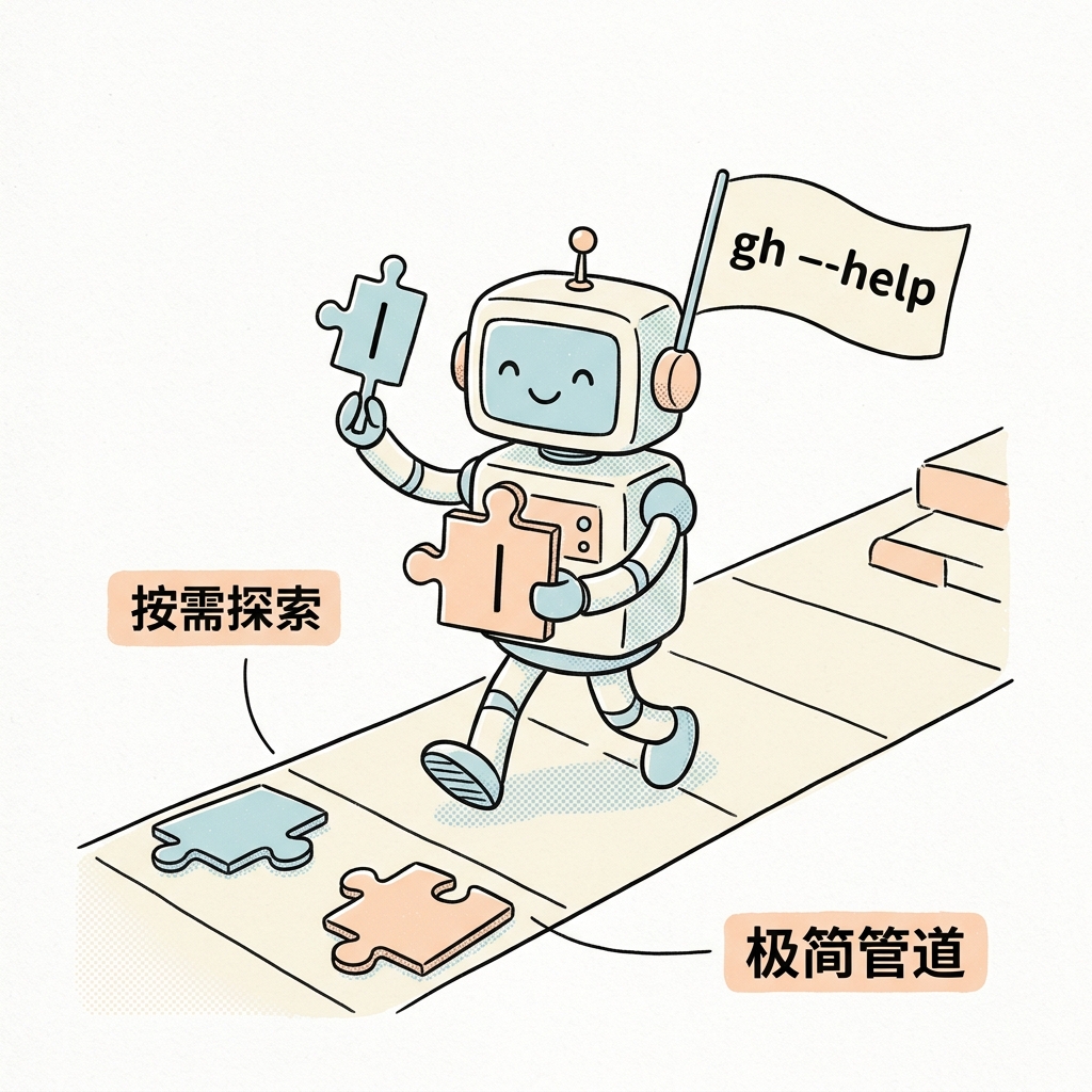 CLI 的按需探索与极简管道