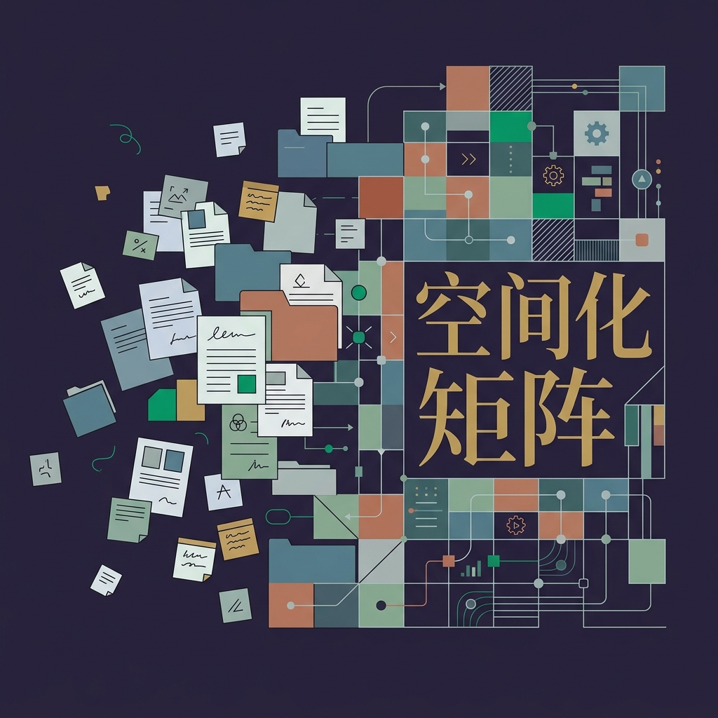 散乱笔记走向空间化矩阵