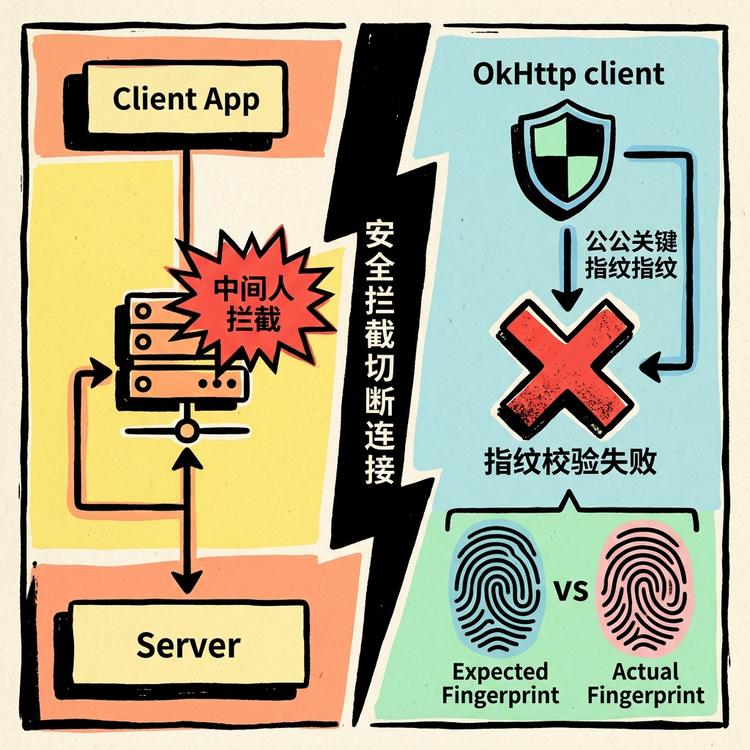 证书固定防御中间人原理对比