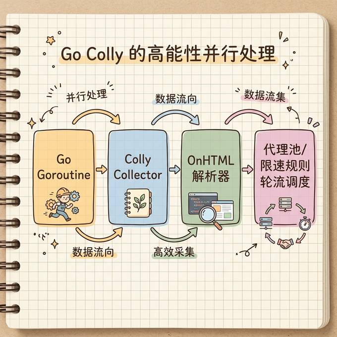 还在折腾 Python 爬虫？用 Go 语言最强爬虫框架 Colly，并发与性能直接拉满！