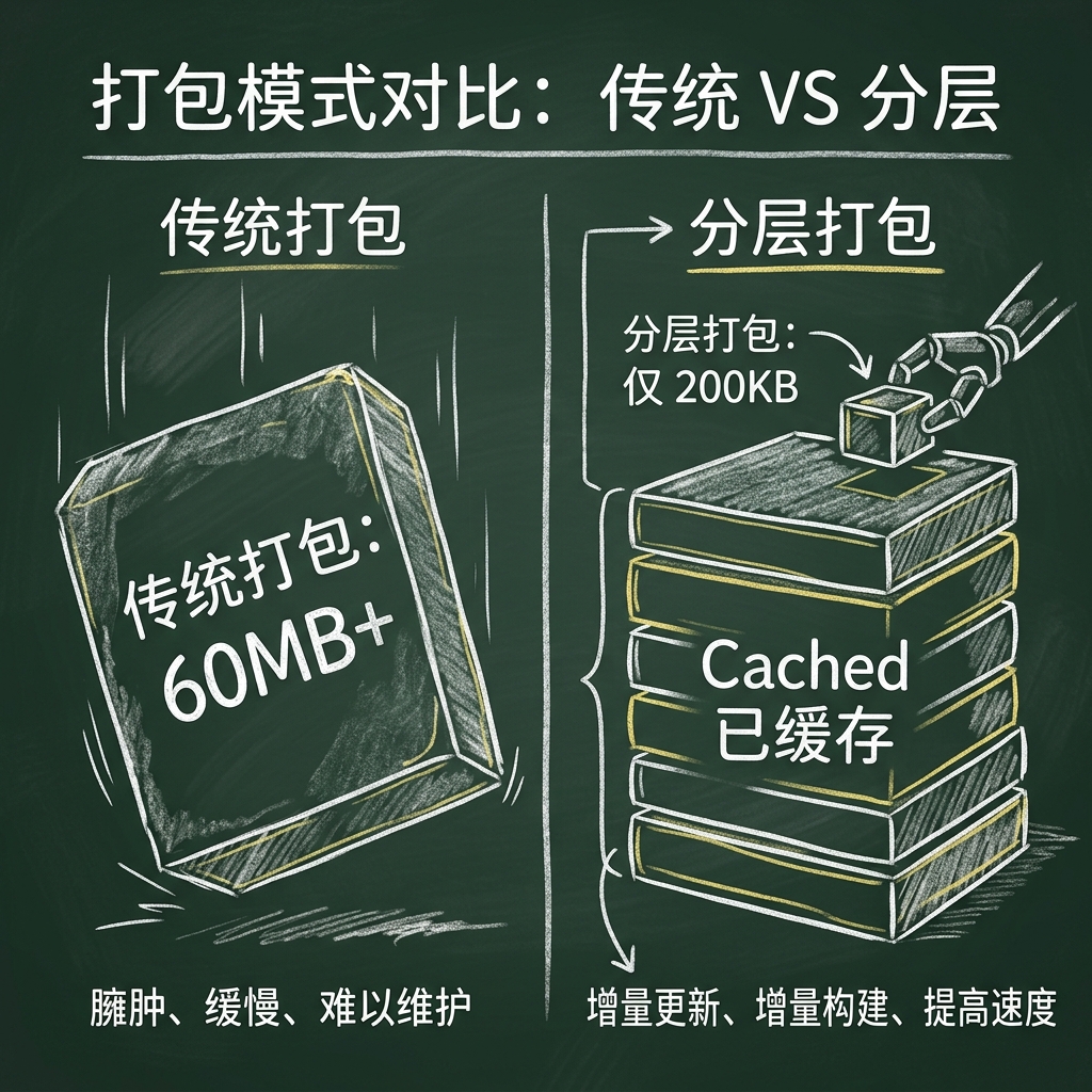 分层推送示意图