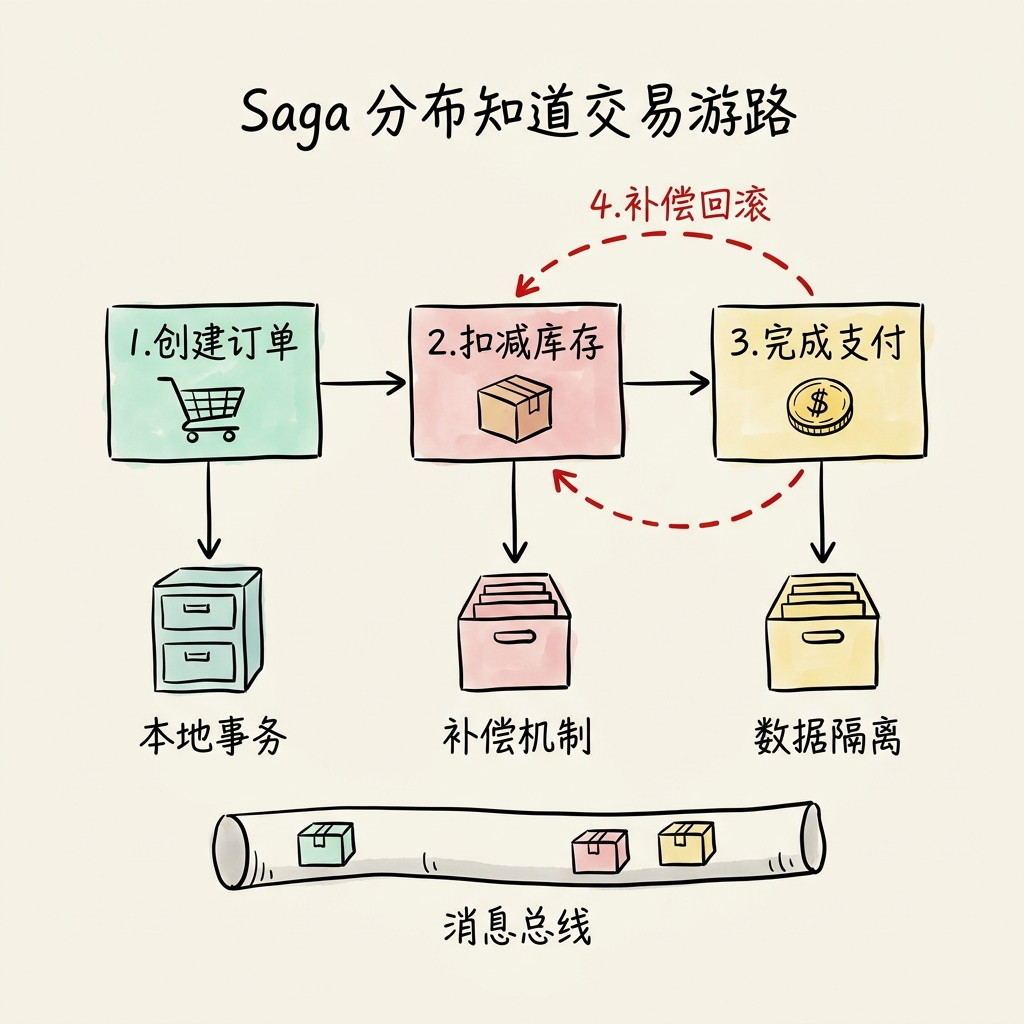 Saga分布式事务与数据库隔离