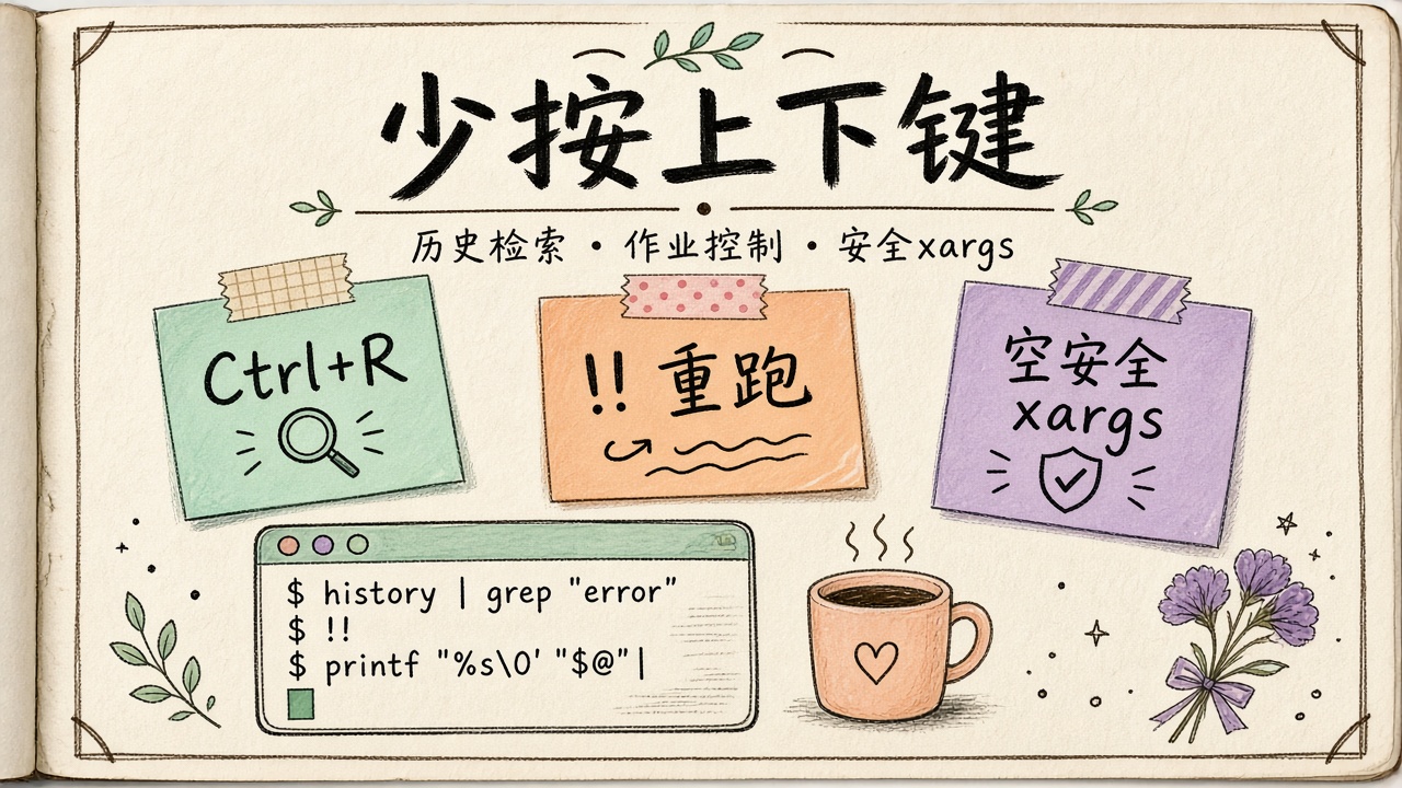 封面：终端提速手账