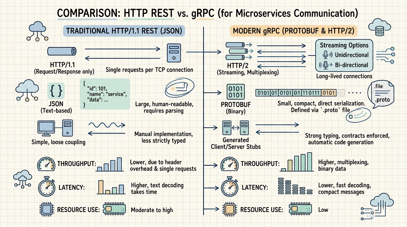 REST 与 gRPC 架构深度对比