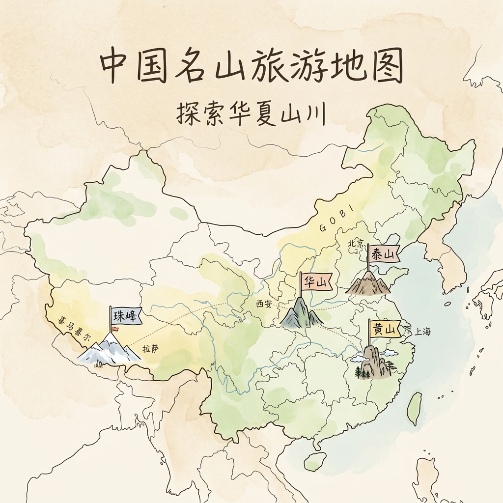 中国必爬的30座名山