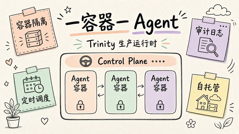 Agent 调通了却上不了线？Trinity 用一容器一实例把生产运行时补齐
