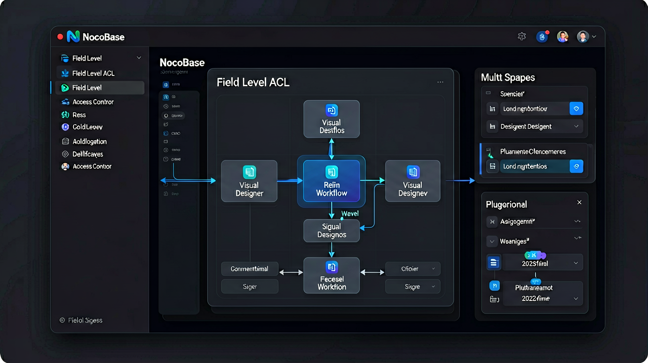 NocoBase 核心功能与字段级权限