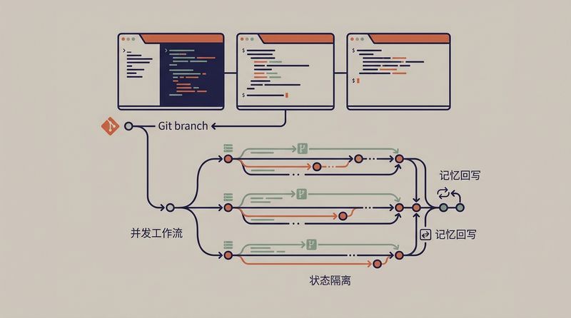 为什么单会话聊天做不好复杂工程？Claude Code 创作者的并发 Worktree 与记忆闭环实践