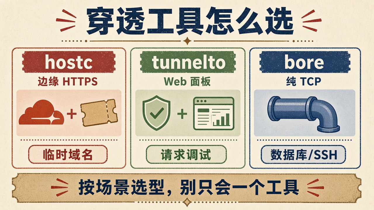 插图：穿透工具选型对比
