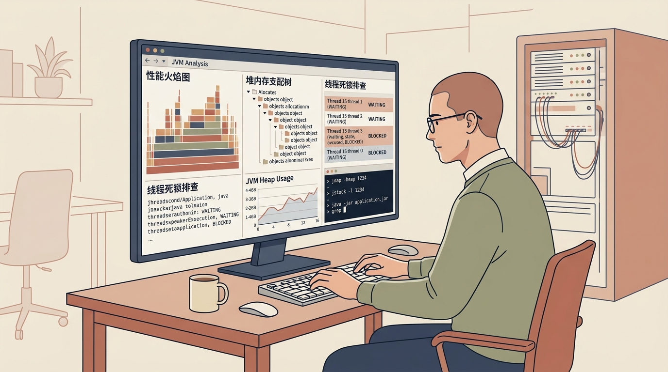 生产级 JVM 核心监控与全链路诊断总览插图