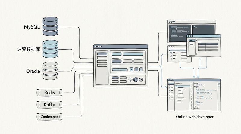 从数据库方言到跨网代理：基于 Go 深入剖析 TeamIDE 统一中间件治理与轻量部署架构