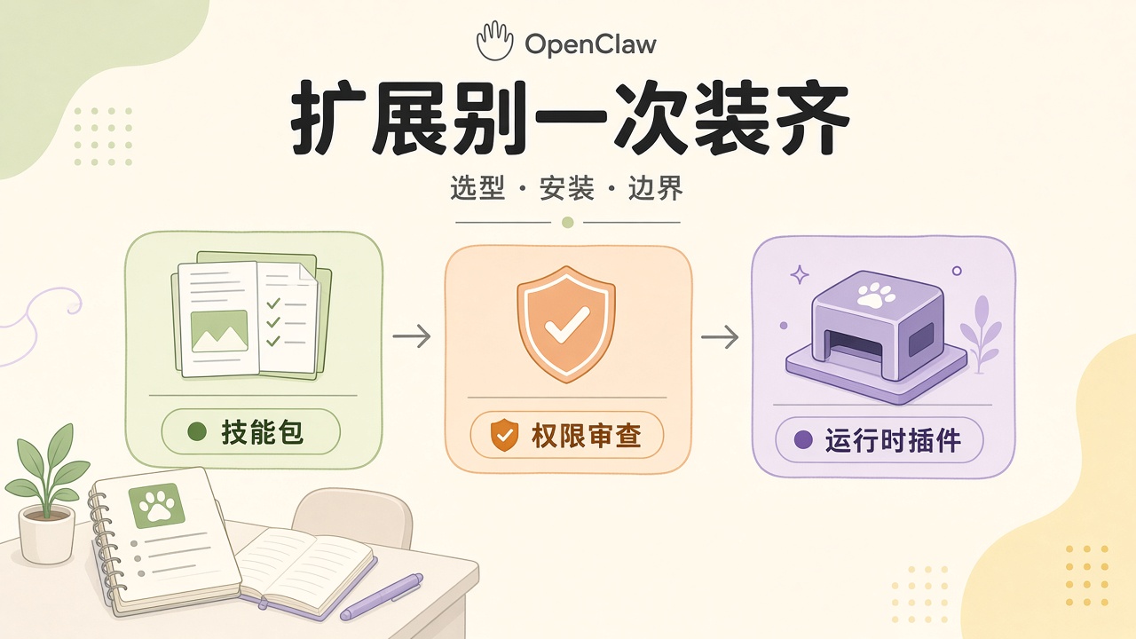 封面:扩展别一次装齐