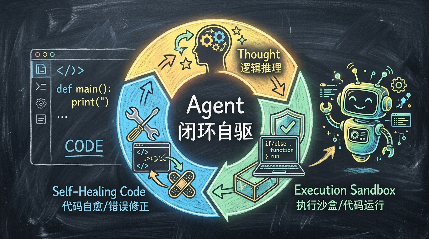 传统 IDE 模式 vs 新一代自驱式 Agent 运行时全景对比