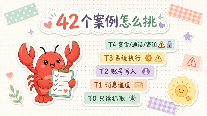 42 个 OpenClaw 落地案例按权限分五档：先从哪一档搭起最不容易翻车