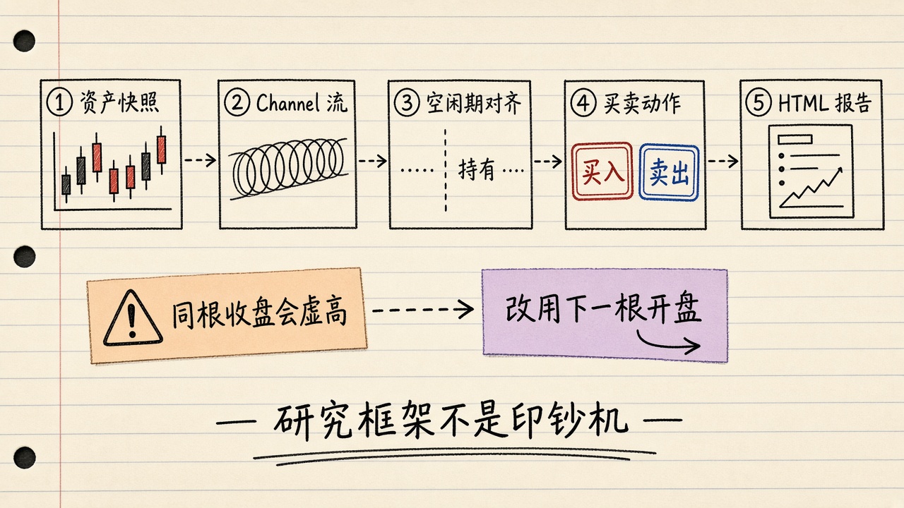 插图：K 线 Channel 接到买卖动作