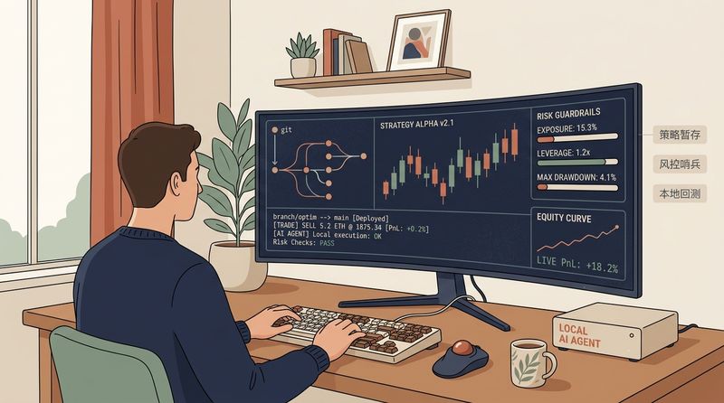 告别盲目实盘暴仓：深入拆解 OpenAlice 的 Trading-as-Git 本地量化 Agent 架构与风控闭环