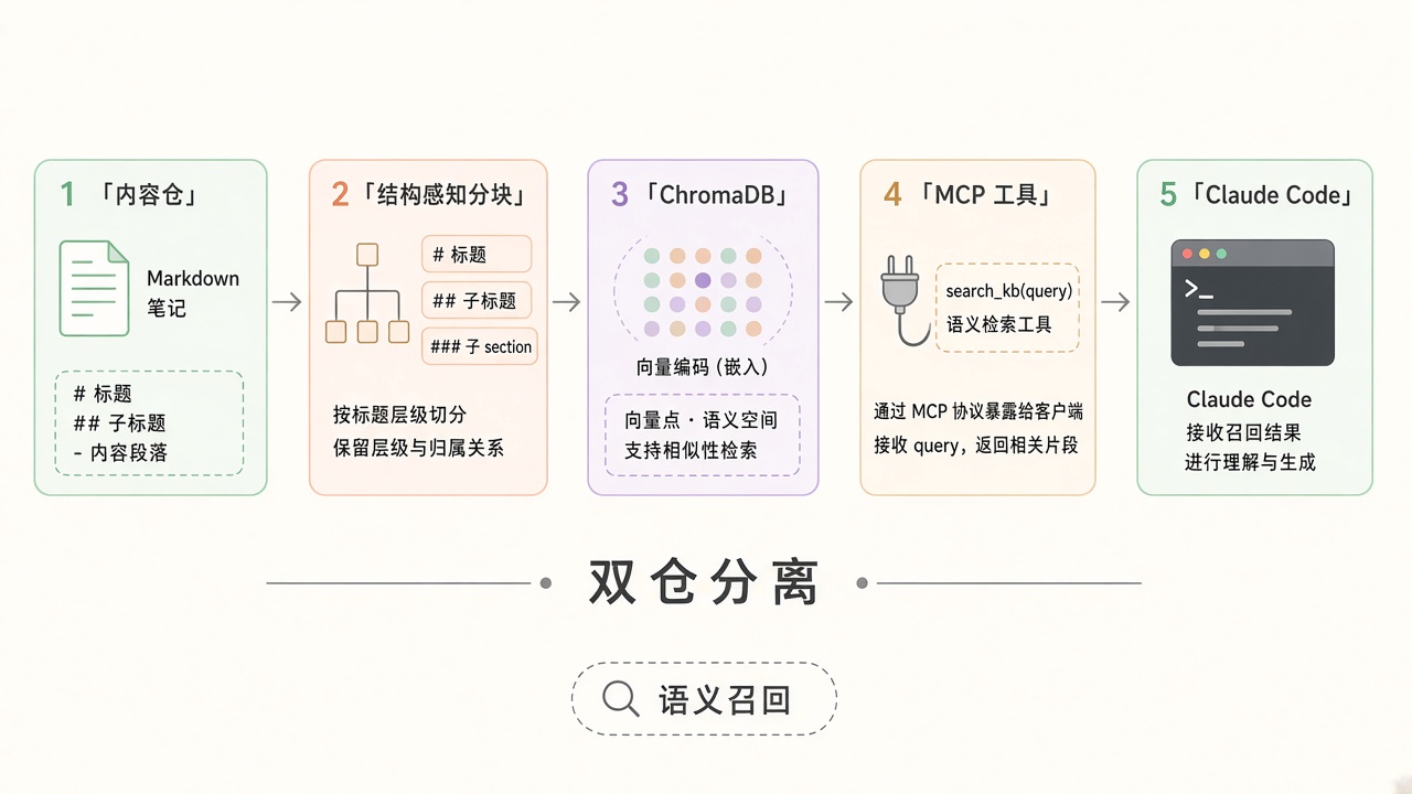 双仓架构与 MCP 接入