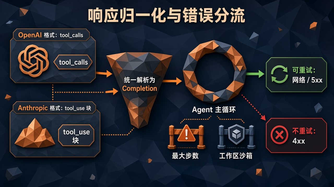 响应归一化与错误分流