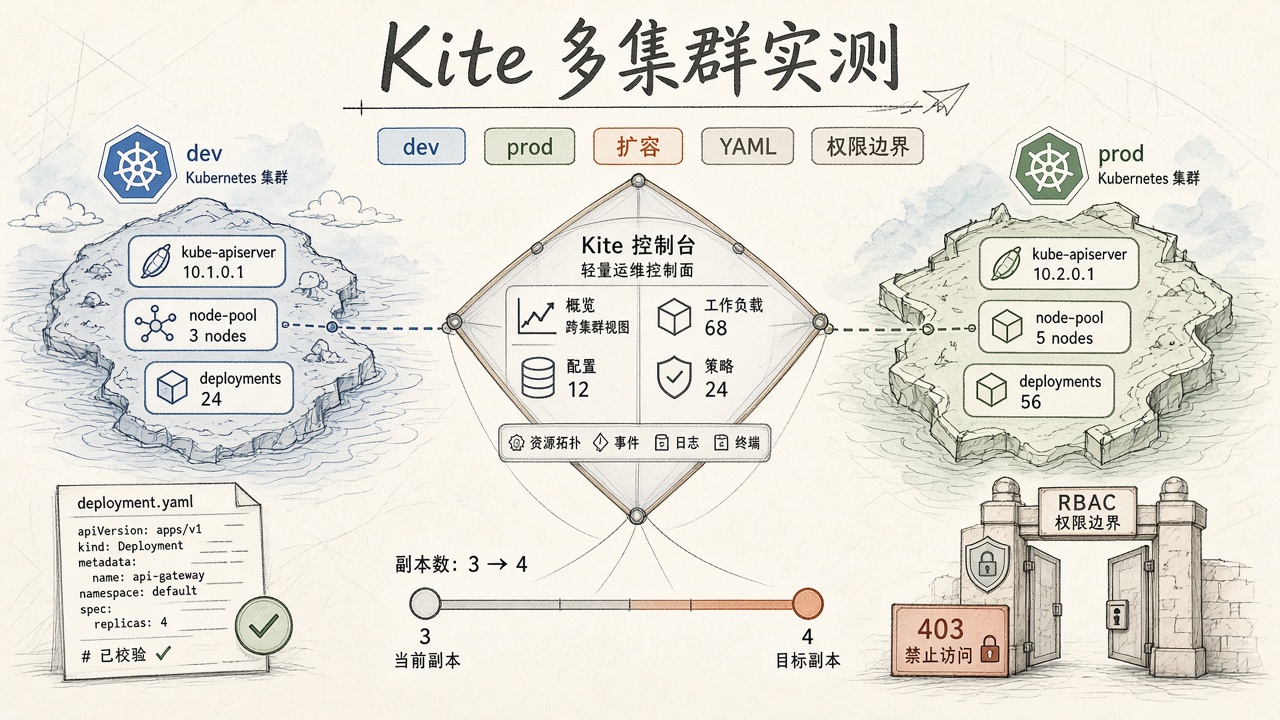 Kite 多集群工作台封面