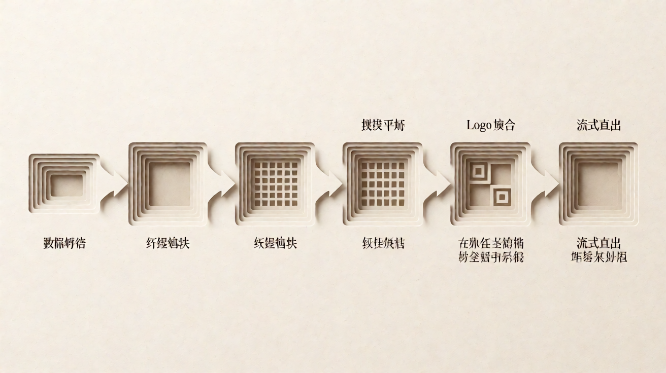 二维码高阶渲染管道拓扑