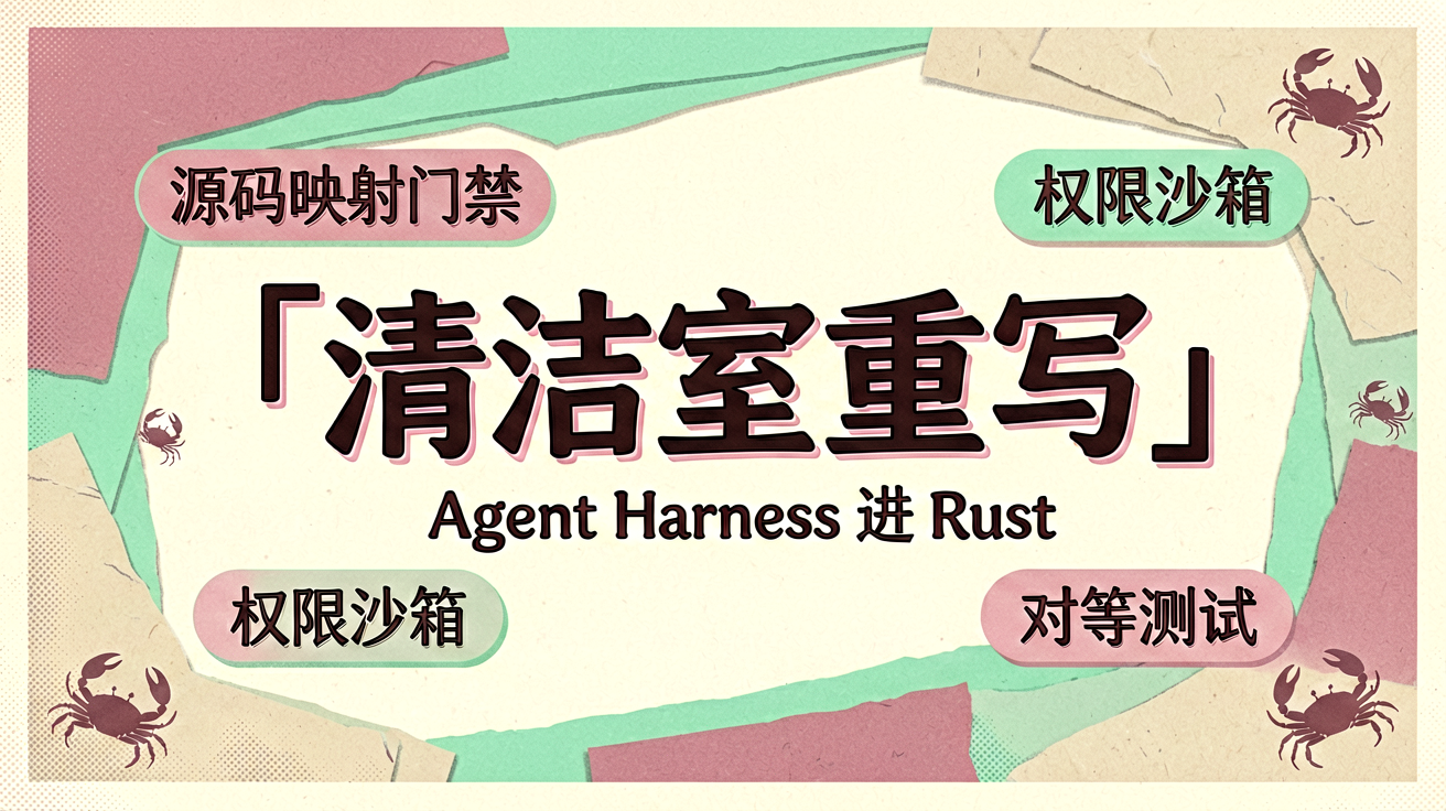 清洁室重写与 Harness 分层封面示意