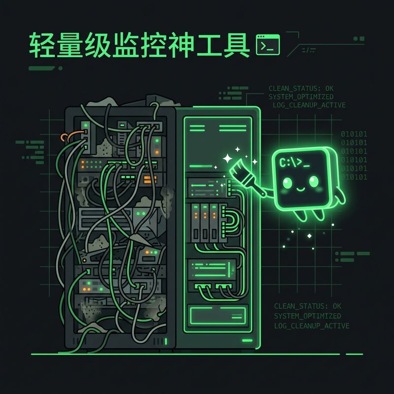 告别庞大依赖！这款超轻量级的 Linux 监控神器火了