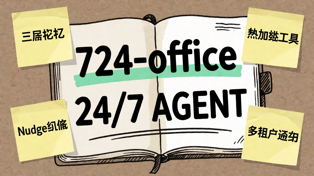 封面:零框架 24/7 与 724-office