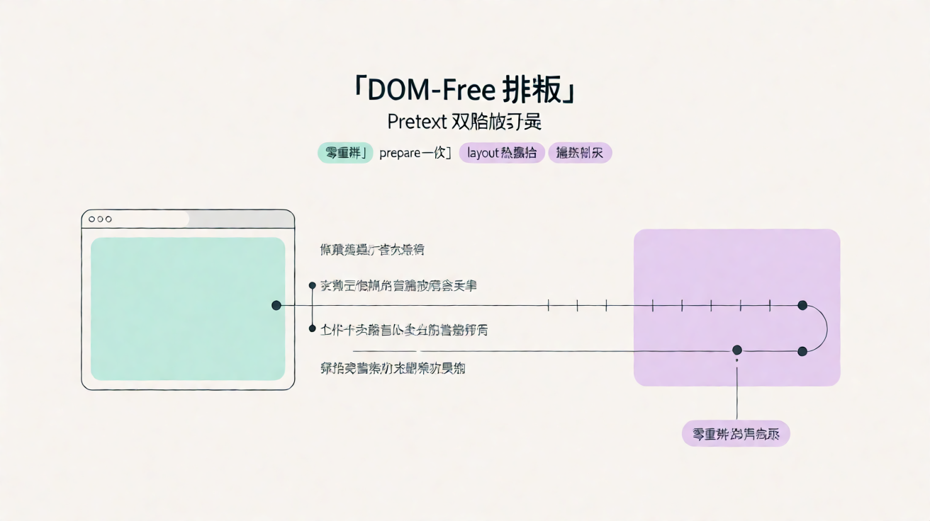 封面：DOM-Free 文本排版