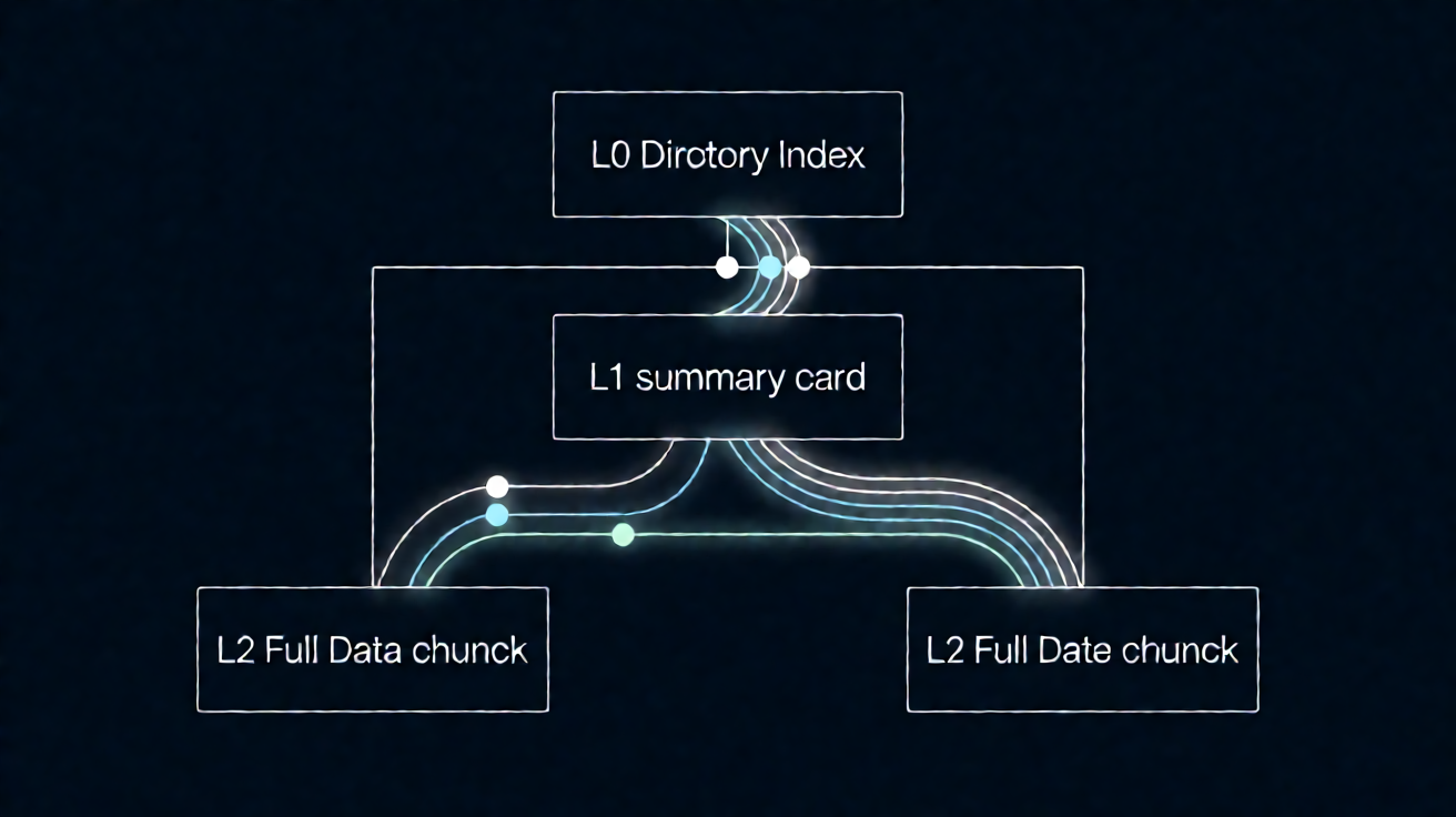 L0/L1/L2 层次化记忆文件系统架构