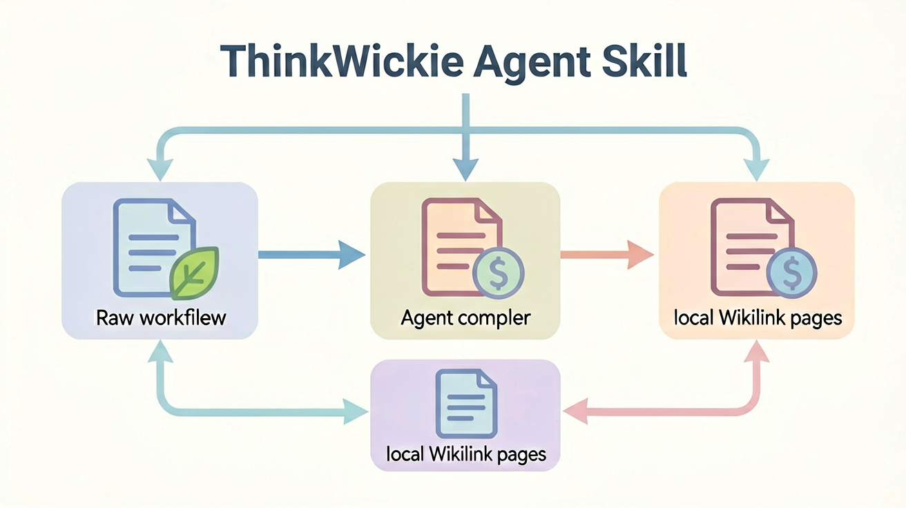 ThinkWiki 核心架构与 Agent Skill 编译流