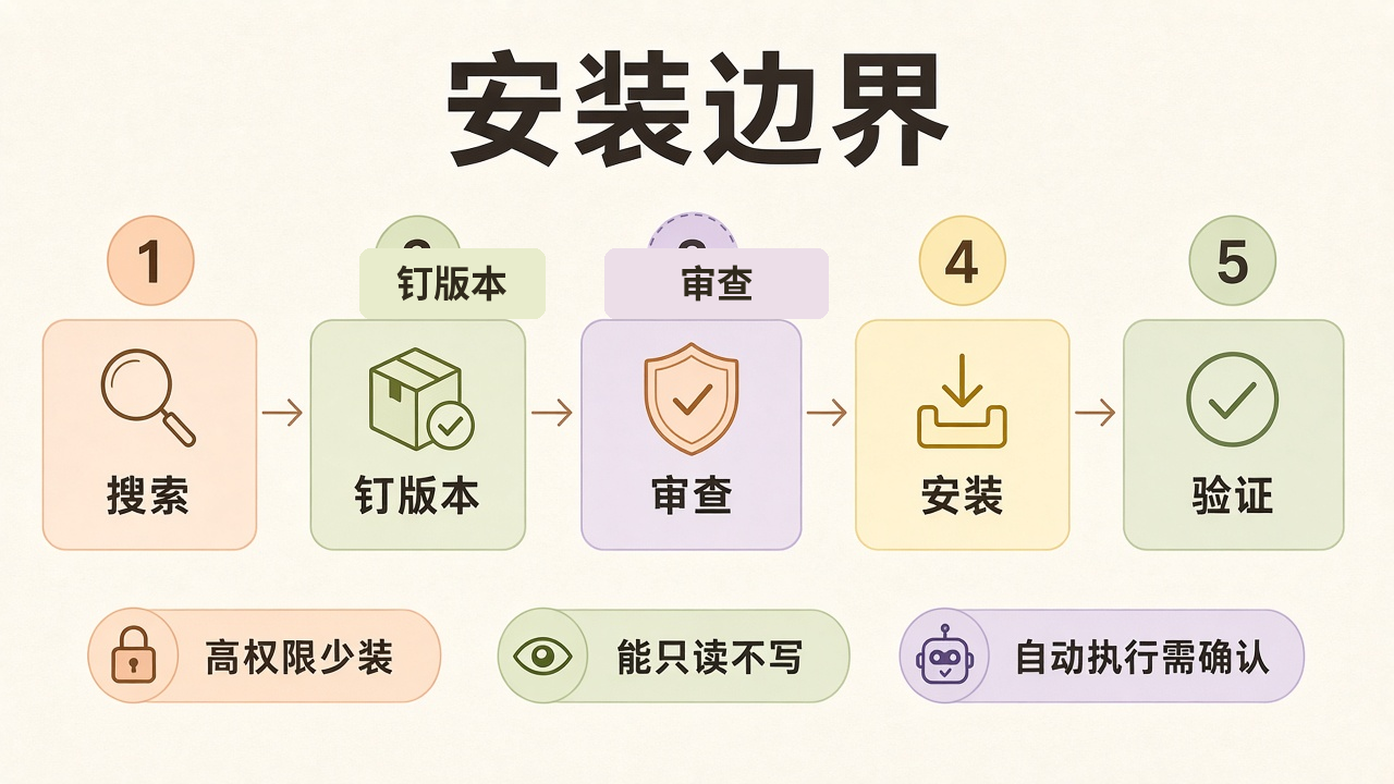 插图:安装边界