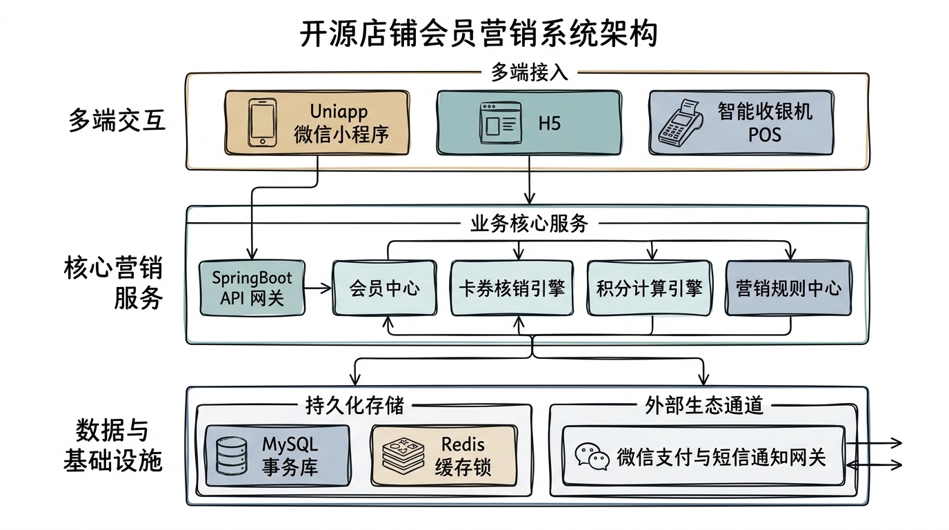 系统三层解耦全景架构
