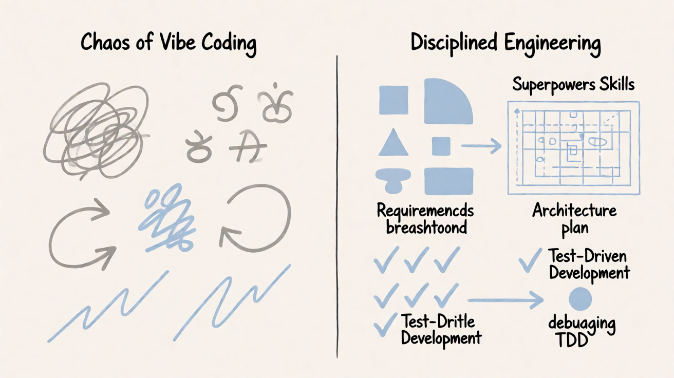 Vibe Coding vs Superpowers 严谨纪律
