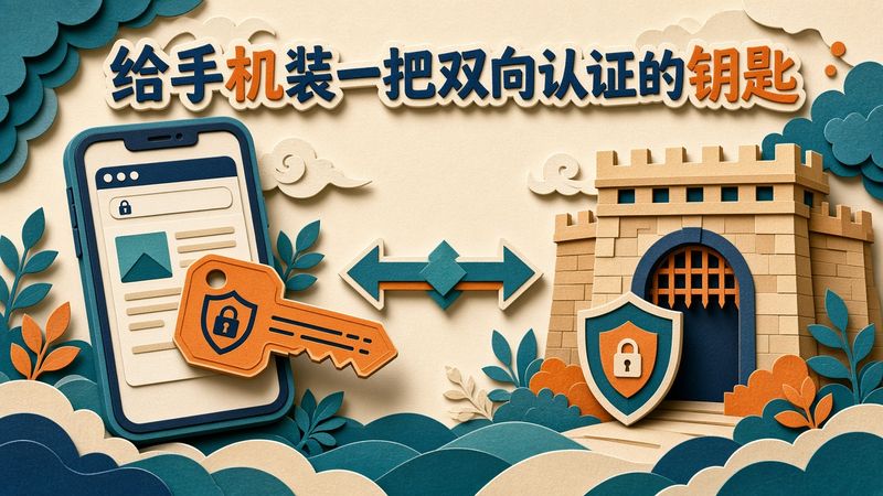 Android 浏览器死活不弹证书框的那天，我用 .NET MAUI 给 WebView 写了一个 mTLS 拦截器